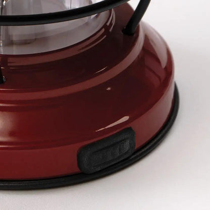 Barebones Living Edison Mini Lantern Red Dual Brightness LED Camping Light Water Resistant USB Powered by Barebones Living