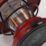 Barebones Living Edison Mini Lantern Red Dual Brightness LED Camping Light Water Resistant USB Powered by Barebones Living