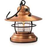 Barebones Living Edison Mini Lantern Copper Water Resistant Outdoor Lantern For Campers With Dual Brightness USB Power by Barebones Living
