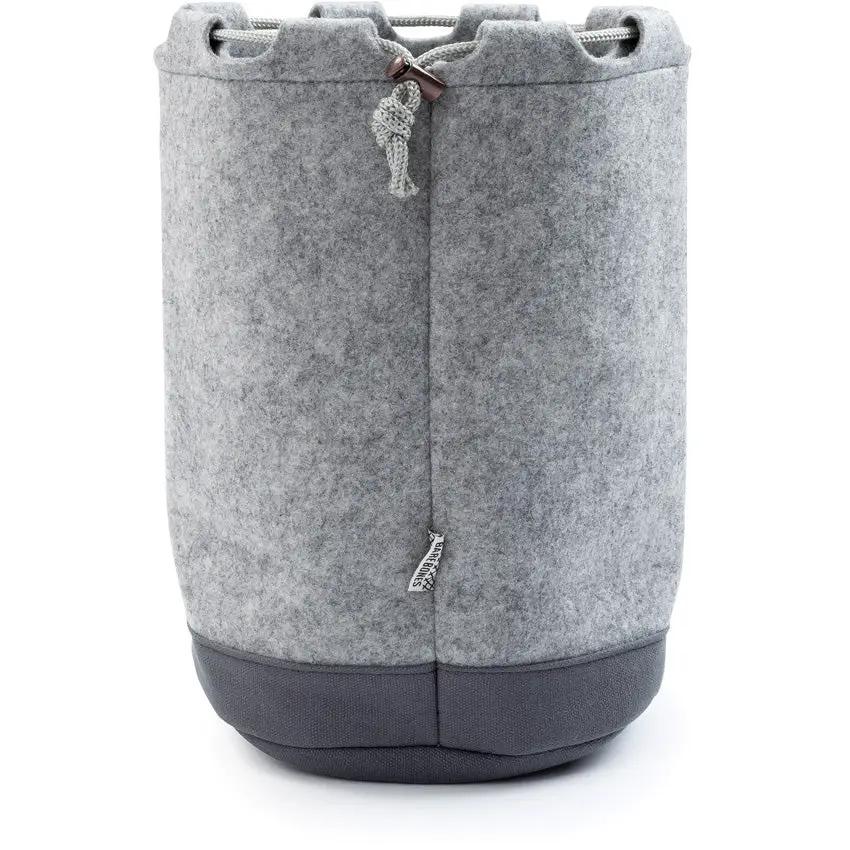 Barebones Living Felt Lantern Storage Bag for Railroad and Forest Lanterns Drawstring Closure 7x7x11 Outdoors by Barebones Living