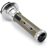 Barebones Living Vintage Flashlight Rechargeable Water Resistant Dual Mode LED Telescoping Focus For Outdoors by Barebones Living