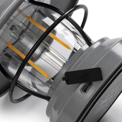 Barebones Living Edison Mini Lantern Outdoor Camping Enthusiasts Dual Brightness USB Powered Water Resistant by Barebones Living