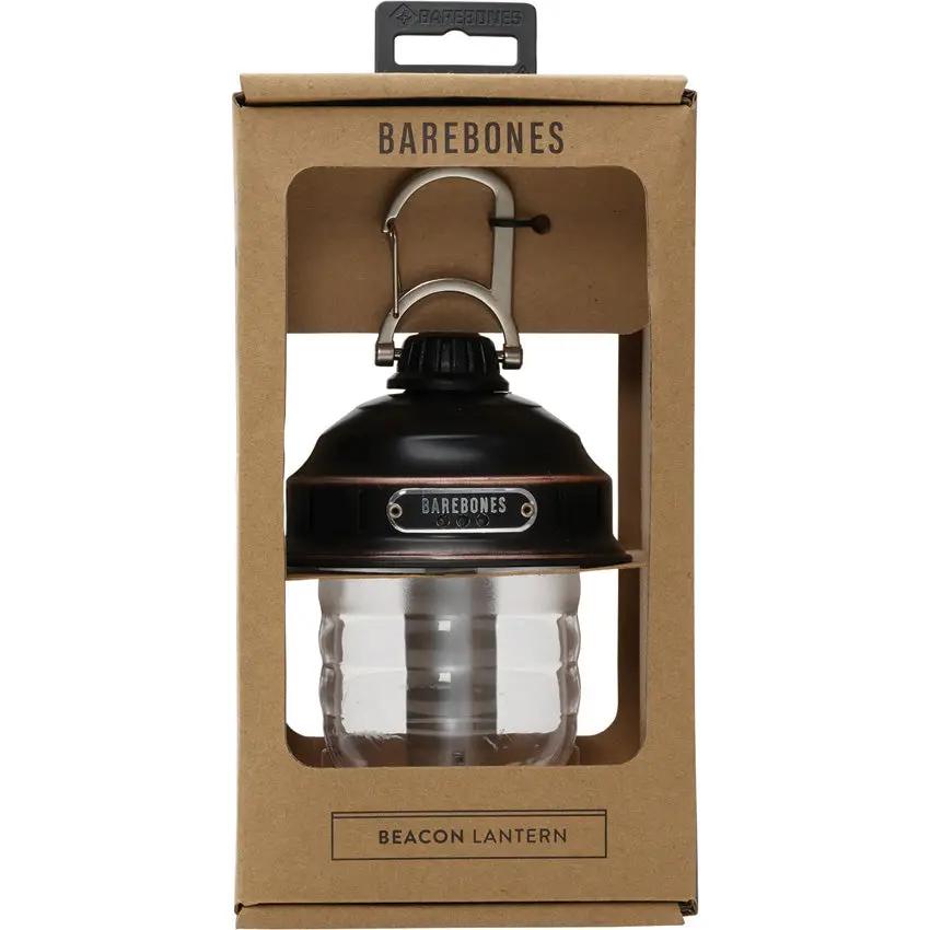 Barebones Living Beacon Hanging Lantern Bronze LIV-295 Rechargeable Outdoor Lamp USB Charge Water-Resistant 220 Lumen by Barebones Living