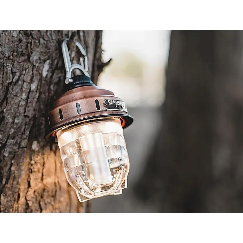 Barebones Living Beacon Hanging Lantern Water Resistant Rechargeable 3W LED Outdoor Camp Light With Long Runtime by Barebones Living