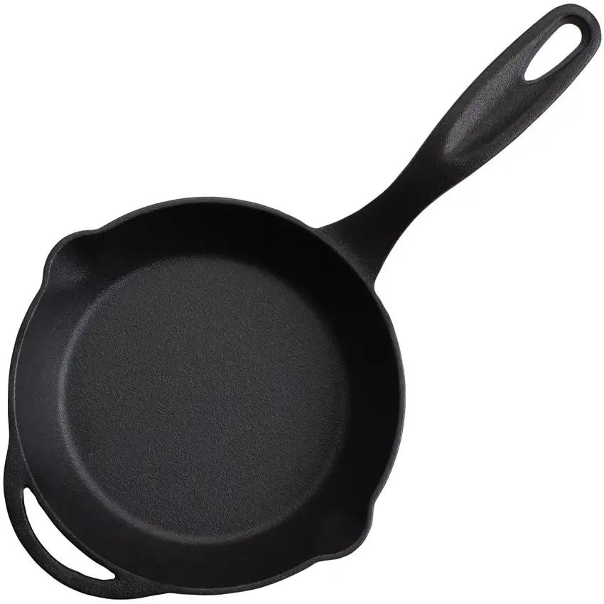 Barebones Cast Iron Skillet 8in For Home Cooks Dual Pour by Barebones Living
