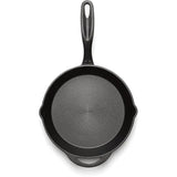 Barebones Living Cast Iron Skillet 10 Inch With Heat-Dispersing Ergonomic Handle Dual Pour Spouts For Home Cooks by Barebones Living
