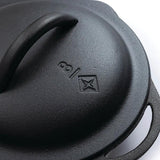 Barebones Cast Iron Skillet Lid 8 Inch 15 Percent Lighter by Barebones Living
