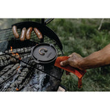 Barebones Living Cast Iron Skillet 6in Ultra Polished Surface Dual Pour Spouts Reversible Lid For Camping Cooks by Barebones Living