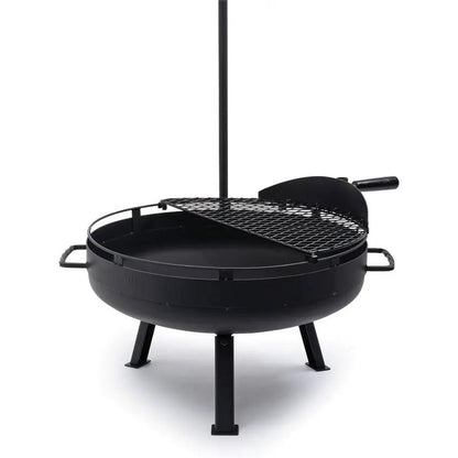 Cowboy Grill Pit By Barebones Living 23in Modular Fire Pit And Open Grill For Outdoor Cooking Enthusiasts by Barebones Living