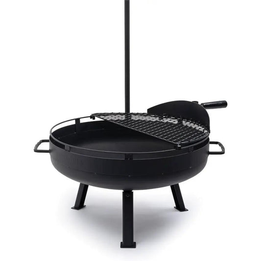 Cowboy Grill Pit By Barebones Living 23in Modular Fire Pit And Open Grill For Outdoor Cooking Enthusiasts by Barebones Living