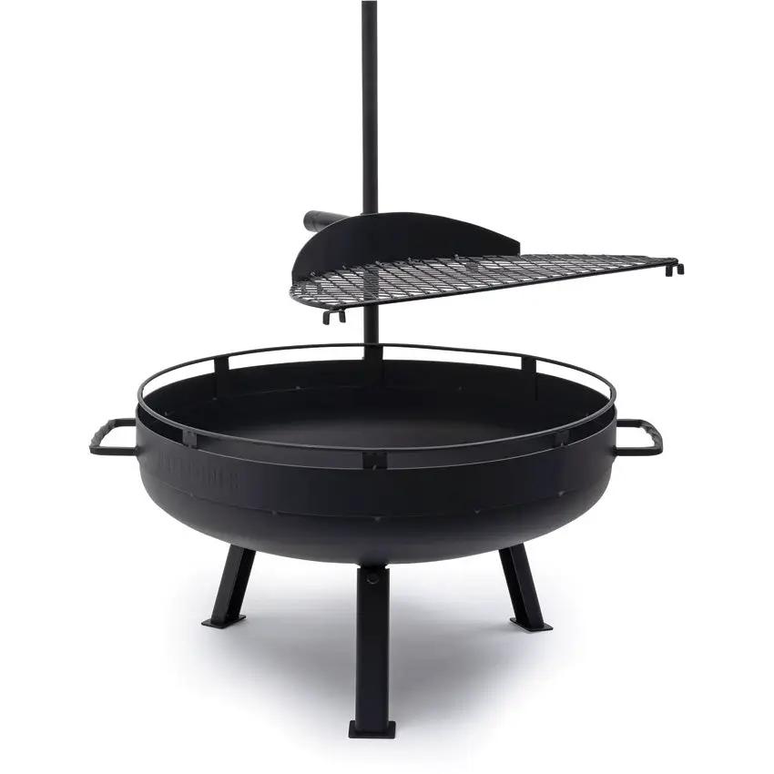 Barebones Cowboy Fire Pit Grill Grate CKW-442 Height Adjustable Steel Add On For Cowboy Grill System by Barebones Living