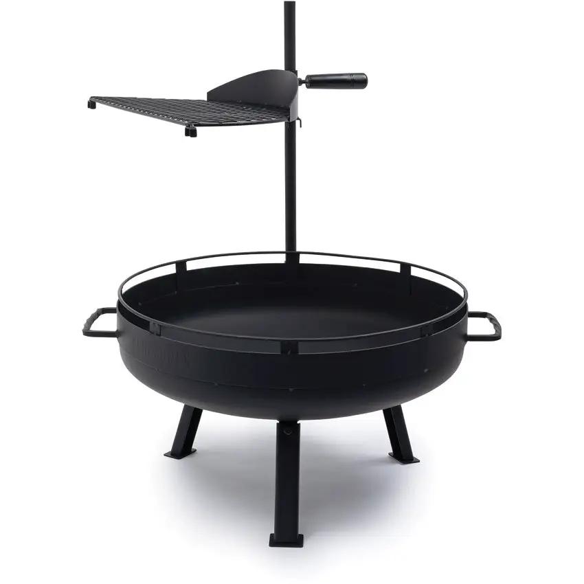 Barebones Cowboy Fire Pit Grill Grate CKW-442 Height Adjustable Steel Add On For Cowboy Grill System by Barebones Living