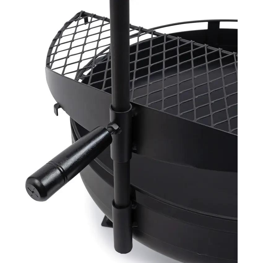 Barebones Cowboy Fire Pit Grill Grate CKW-442 Height Adjustable Steel Add On For Cowboy Grill System by Barebones Living