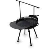 Barebones Living Cowboy Fire Pit Side CKW451 Backyard Outdoor Grill Add On Solid Steel Easily Disassembles by Barebones Living