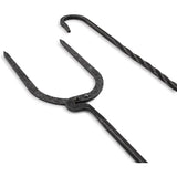 Barebones Living Cowboy Grill Roasting Sticks CKW460 Hand Forged Stainless with Hanging Hook for Outdoor BBQ Enthusiasts by Barebones Living