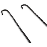 Barebones Living Cowboy Grill Roasting Sticks CKW460 Hand Forged Stainless with Hanging Hook for Outdoor BBQ Enthusiasts by Barebones Living