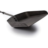Barebones Living Cowboy Coal Shovel CKW465 Hand Forged Blackened Stainless Walnut Handle Hanging Hook for Grilling by Barebones Living