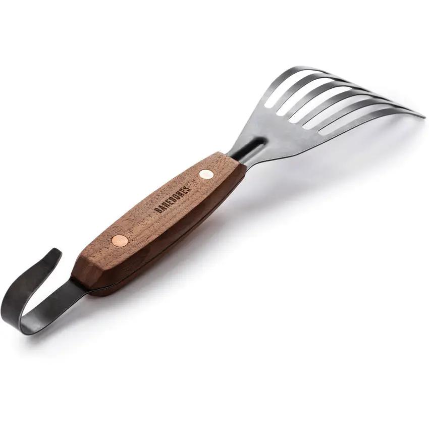Barebones Living Cowboy Grill Fish Spatula CKW467 Hand Forged Blackened Stainless Antique Finish For Outdoor Grilling by Barebones Living