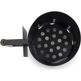 Barebones Living Charcoal Basket Wood Handle Holds 100 Briquettes Premium Steel Construction For Grilling Enthusiasts by Barebones Living