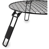 Barebones Living Circular Fire Pit Grill Grate Heavy Duty Durable Steel With High Temp Coating For Outdoor Enthusiasts by Barebones Living