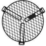 Barebones Living Circular Fire Pit Grill Grate Heavy Duty Durable Steel With High Temp Coating For Outdoor Enthusiasts by Barebones Living