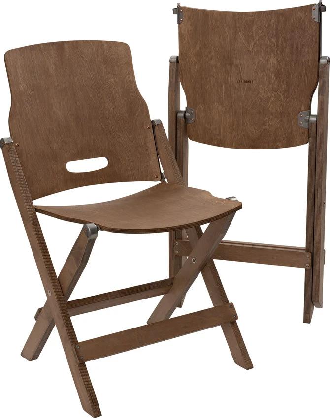 Barebones Living Ridgeline Wood Folding Chair CKW-584 by Barebones Living