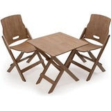 Barebones Living Ridgeline Wood Folding Table CKW-585 Birch Plywood Lightweight 11lb 22in Compact For Small Spaces by Barebones Living