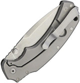 Bastinelli Creations Red Folder Stonewashed EDC Knife With IKBS Bearings D2 Tool Steel G10 by Bastinelli Creations