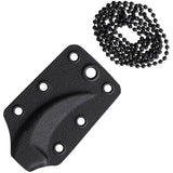 Bastinelli Creations Diagnostic Karambit Skull With PVD Coated N690Co Blade And Neck Sheath For Tactical Enthusiasts by Bastinelli Creations