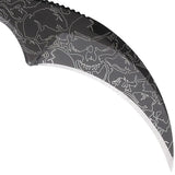 Bastinelli Creations Diagnostic Karambit Skull With PVD Coated N690Co Blade And Neck Sheath For Tactical Enthusiasts by Bastinelli Creations