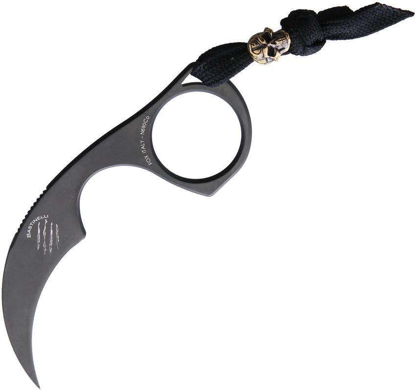 Bastinelli Creations Diagnostic Karambit DIAGNOSTIC PVD BRONZE LANYARD by Bastinelli Creations