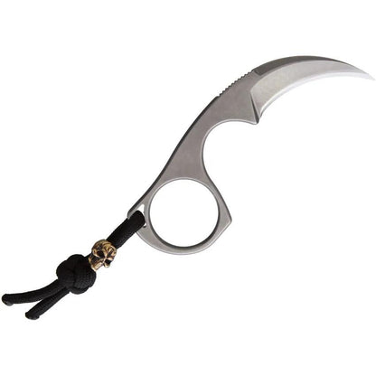 Bastinelli Creations Diagnostic Karambit SW Tactical Elite With Bronze Skull Bead Lanyard And N690 Blade Neck Sheath by Bastinelli Creations