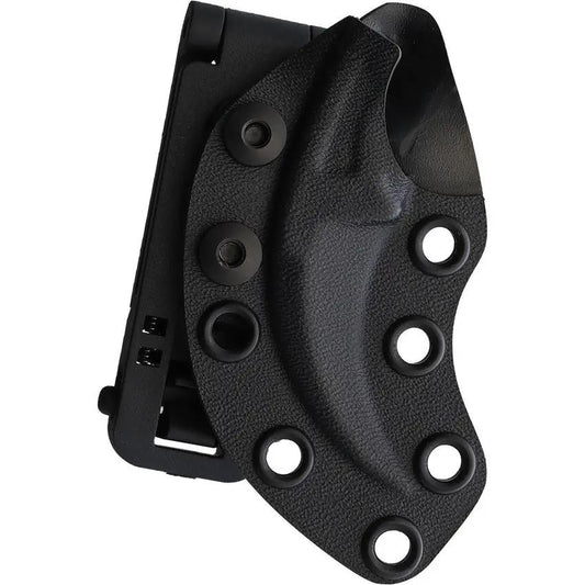 Bastinelli PiKa Karambit PVD N690 Blade With Bronze Menuki, Cord Wrap, Finger Ring, Kydex Sheath For Tactical Collectors by Bastinelli Creations