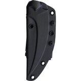 Bastinelli Creations Mako Fixed Blade Knife 9 Inch Overall 5 Inch N690 Serrated G10 Handle Finger Ring For Tactical Use by Bastinelli Creations