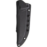 Bastinelli Creations PY Trainer Knife 10Point5In Blunt Tip One Piece Polymer Black Kydex Sheath For Premium Enthusiasts by Bastinelli Creations