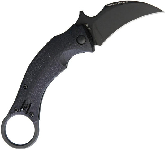 Bastinelli Creations Black Bird Folder Black FX-591 by Bastinelli Creations