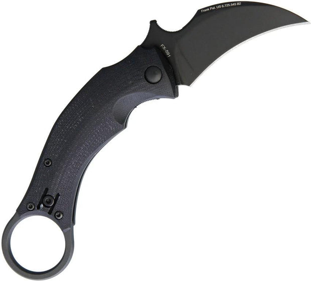Bastinelli Creations Black Bird Folder Black FX-591 by Bastinelli Creations