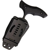 Bastinelli Manaia Push Dagger BC-19 Black N690 Blade G10 Handle Full Tang Kydex Sheath Italian Craft For Collectors by Bastinelli Creations