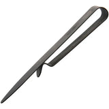 Bastinelli Creations Discreet Carry Money Clip Stainless Steel Black Stonewash 3.38in EDC by Bastinelli Creations
