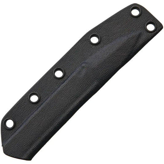 Bastinelli Creations Spade Fixed Blade Knife Serrated N690 One Piece With Finger Ring For Tactical Knife Enthusiasts by Bastinelli Creations