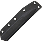 Bastinelli Creations Spade Fixed Blade Knife Serrated N690 One Piece With Finger Ring For Tactical Knife Enthusiasts by Bastinelli Creations