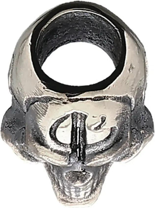 Bastinelli Creations Small Skull Lanyard Bead Pewter Construction Premium EDC Enthusiasts Accessory For Collectors by Bastinelli Creations