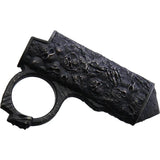 Bastinelli Creations Maxi Lighter Case Skull Relief Bronze With Finger Ring For Bic Maxi Lighters For Collectors by Bastinelli Creations