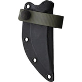 Bastinelli Chopper Fixed Blade OD Green M390 for EDC Sheath by Bastinelli Creations