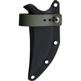 Bastinelli Creations Chopper Fixed Blade Tactical Knife M390 Upswept 3.5 Inch Blade G10 Handle Lanyard Kydex Sheath by Bastinelli Creations