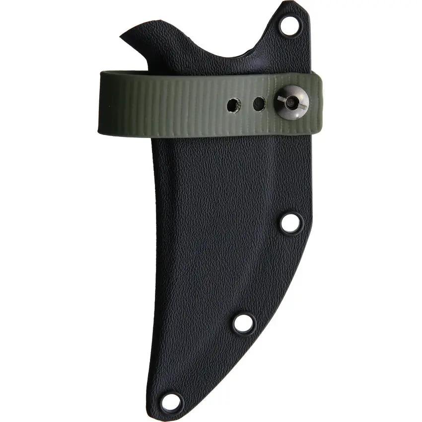 Bastinelli Creations Chopper Fixed Blade Tactical Knife M390 Upswept 3.5 Inch Blade G10 Handle Lanyard Kydex Sheath by Bastinelli Creations