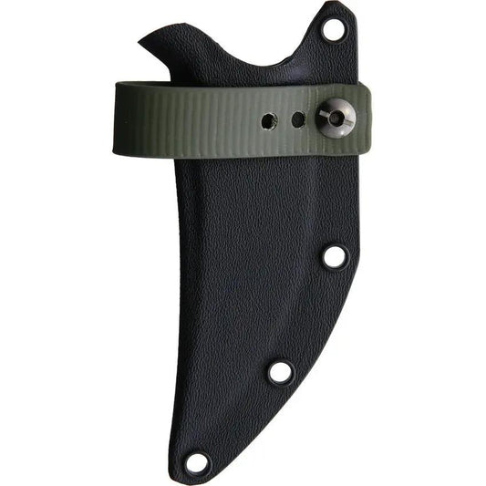 Bastinelli Creations Chopper Fixed Blade Tactical Knife M390 Upswept 3.5 Inch Blade G10 Handle Lanyard Kydex Sheath by Bastinelli Creations