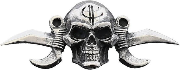 Bastinelli Creations Small Reaper Menuki Silver MENUKI SMALL REAPER SILVER by Bastinelli Creations
