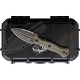 Bastinelli Creations Telum Fixed Blade Knife Green Micarta Handle 7 Inch M390 Clip Kydex For Tactical Enthusiasts by Bastinelli Creations