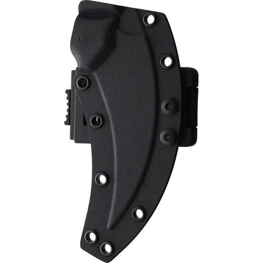 Bastinelli Creations Grumpy Fixed Blade Knife OD Green M390 Black PVD Curved Blade For Tactical EDC Enthusiasts by Bastinelli Creations